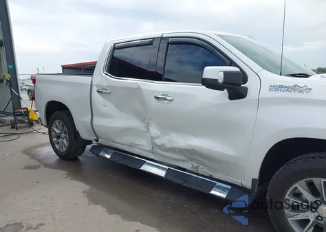 2020 Chevrolet Silverado 1500 4Wd Short Bed High Country из США, поврежденный, VIN 3GCUYHET3LG401392